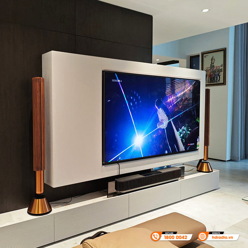 Hệ thống loa B&O cao cấp của chị Vy