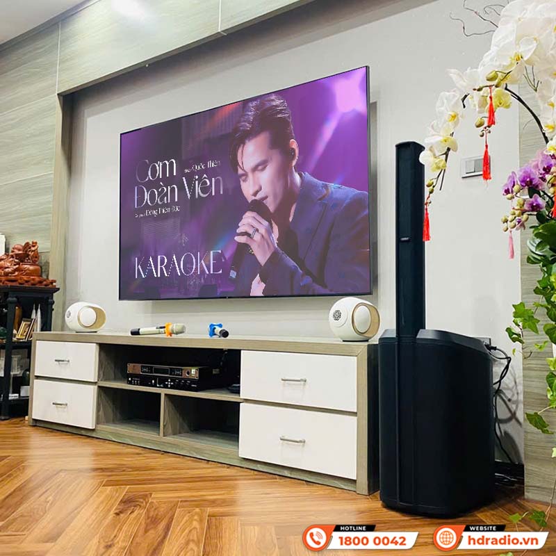 Lắp đặt Hệ thống Loa Bluetooth cao cấp kết hợp karaoke