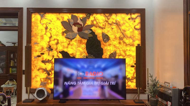 hệ thống loa B&O cao cấp của anh khách ở Bắc Ninh 