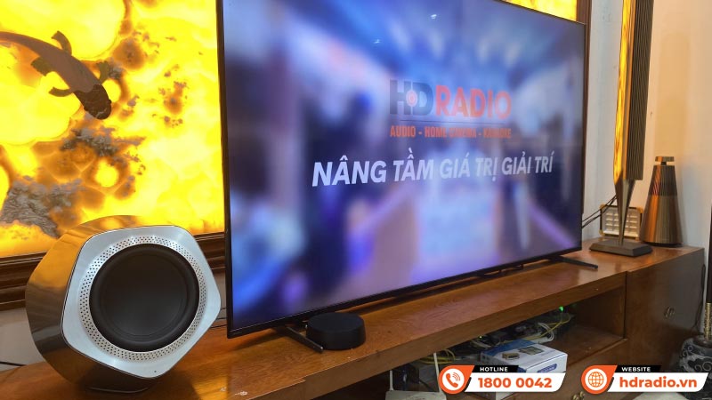 hệ thống loa B&O cao cấp của anh khách ở Bắc Ninh 