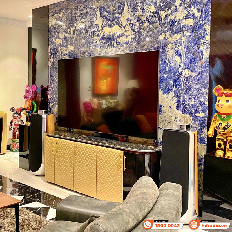 Lắp đặt hệ thống loa B&O cao cấp trị giá gần 2 tỷ đồng cho anh khách ở Hà Nội Lắp đặt hệ thống loa B&O cao cấp trị giá gần 2 tỷ đồng cho anh khách ở Hà Nội