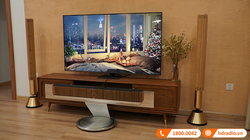 Lắp đặt hệ thống loa B&O đỉnh cao trị giá hơn 800 triệu đồng cho chị Nhung ở Kim Ngưu