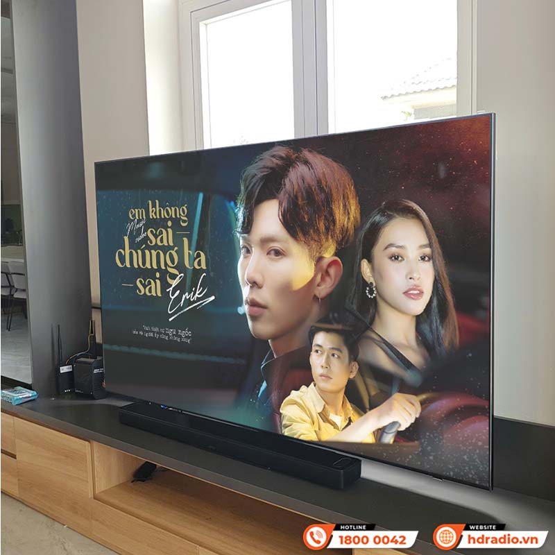 Lắp đặt Hệ thống Loa soundbar Bose đẳng cấp cho anh Trí