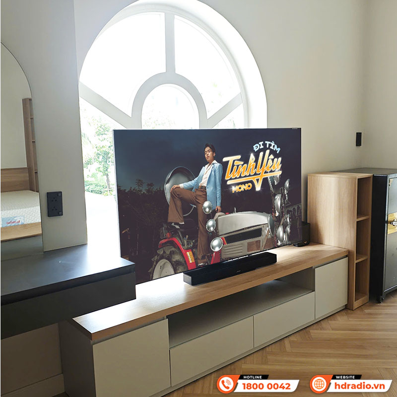 Lắp đặt Hệ thống Loa soundbar Bose đẳng cấp cho anh Trí