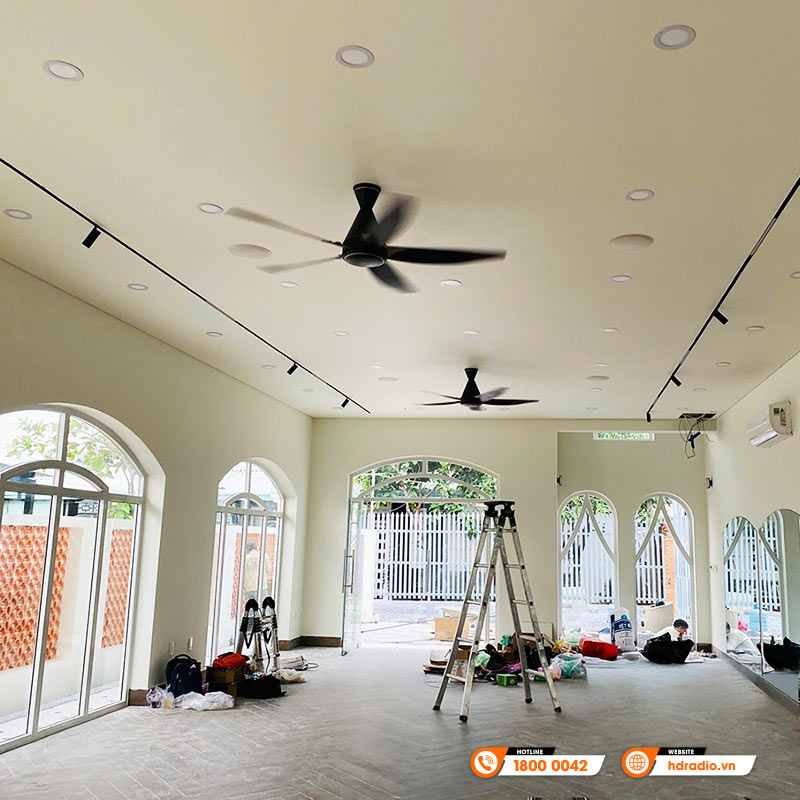 Lắp đặt Hệ thống âm thanh nghe nhạc thông minh cho Phòng Yoga & Aerobic