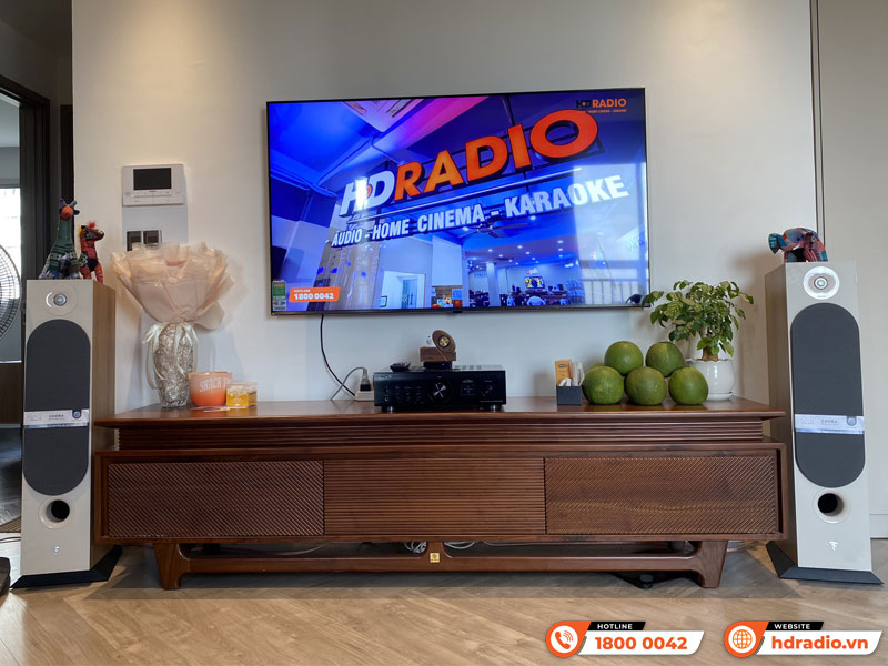 Lắp đặt hệ thống nghe nhạc cực hay trị giá hơn 62 triệu đồng cho chị Hương