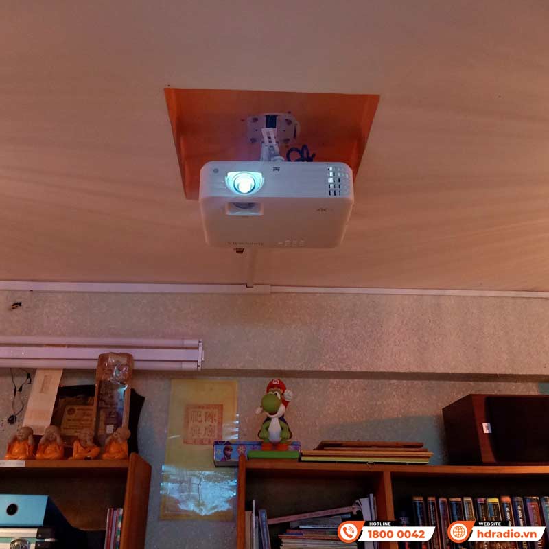 Lắp đặt hệ thống phòng chiếu phim đẳng cấp trị giá hơn 80 triệu đồng cho anh Minh