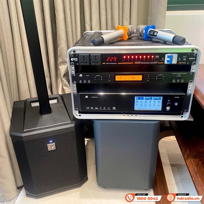 Lắp đặt Dàn Karaoke cao cấp kết hợp Loa JBL BAR 1300 cho anh Tuấn