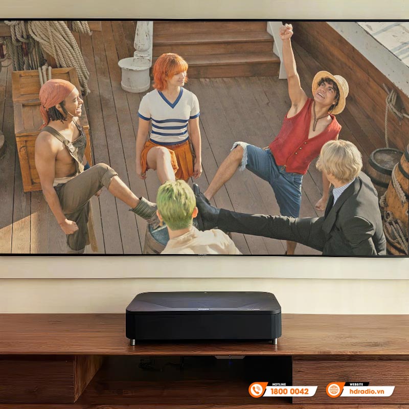 Hệ thống trình chiếu của anh Lâm