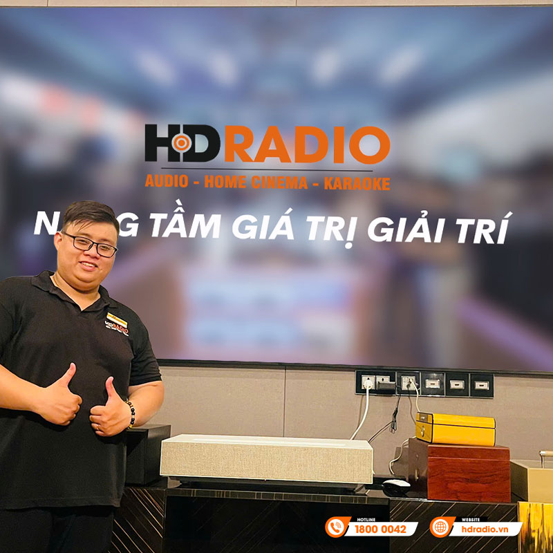 Hệ thống trình chiếu cao cấp của anh Long