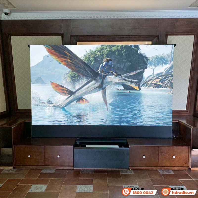 Lắp đặt hệ thống trình chiếu cao cấp cho khách hàng ở Hà Nội