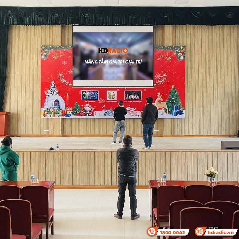 Hệ thống trình chiếu tại Đại học Quốc Gia Hà Nội