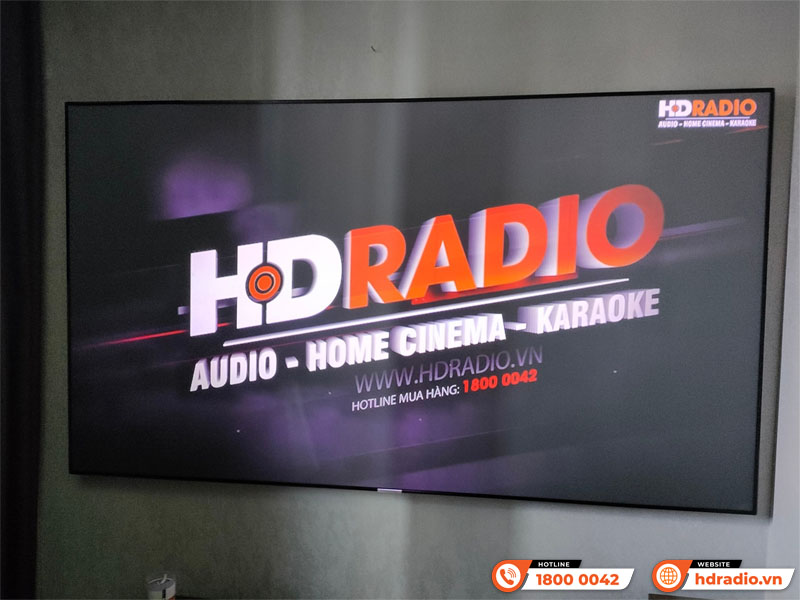 Lắp đặt hệ thống trình chiếu cao cấp gần 87 triệu cho anh Bảo