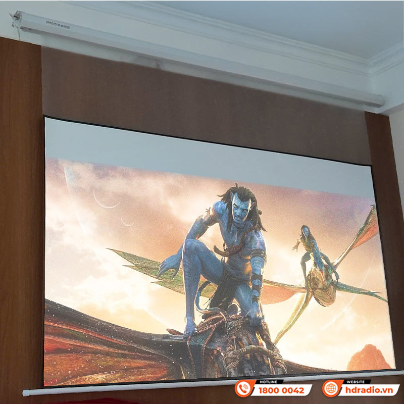 Lắp đặt hệ thống trình chiếu chất lượng cho anh Khôi ở Quận Tây Hồ