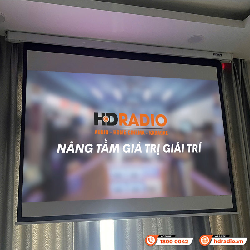 Lắp đặt Hệ thống trình chiếu chất lượng trị giá hơn 27 triệu đồng cho anh Tùng