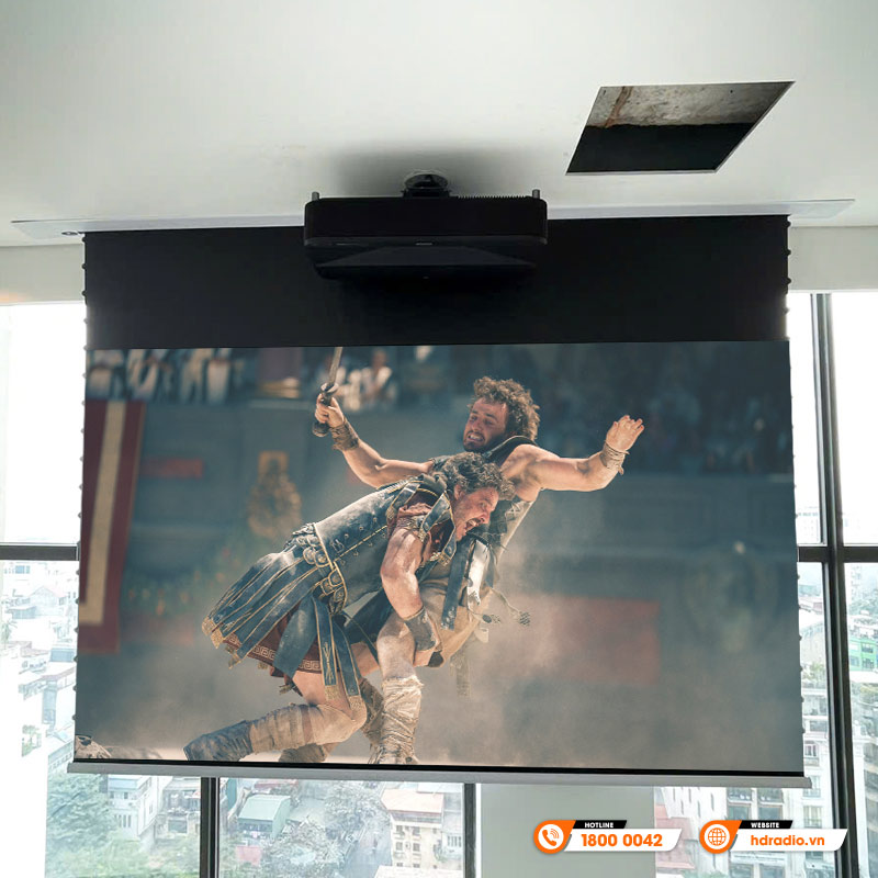 Lắp đặt hệ thống trình chiếu cao cấp cho anh Minh