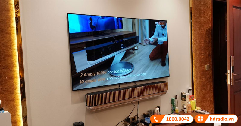Loa Soundbar B&O Beosound Theatre cua anh Son