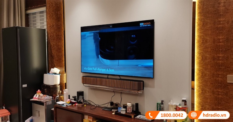 Loa Soundbar B&O Beosound Theatre cua anh Son