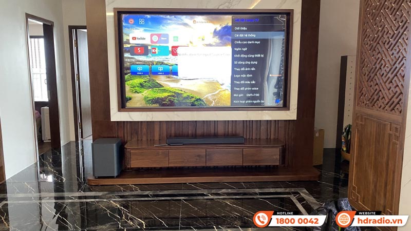 Loa soundbar JBL BAR 1300 của anh An ở Hà Nội