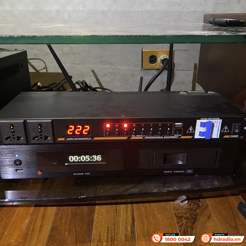 Công trình phòng chiếu phim của anh Tuấn Anh