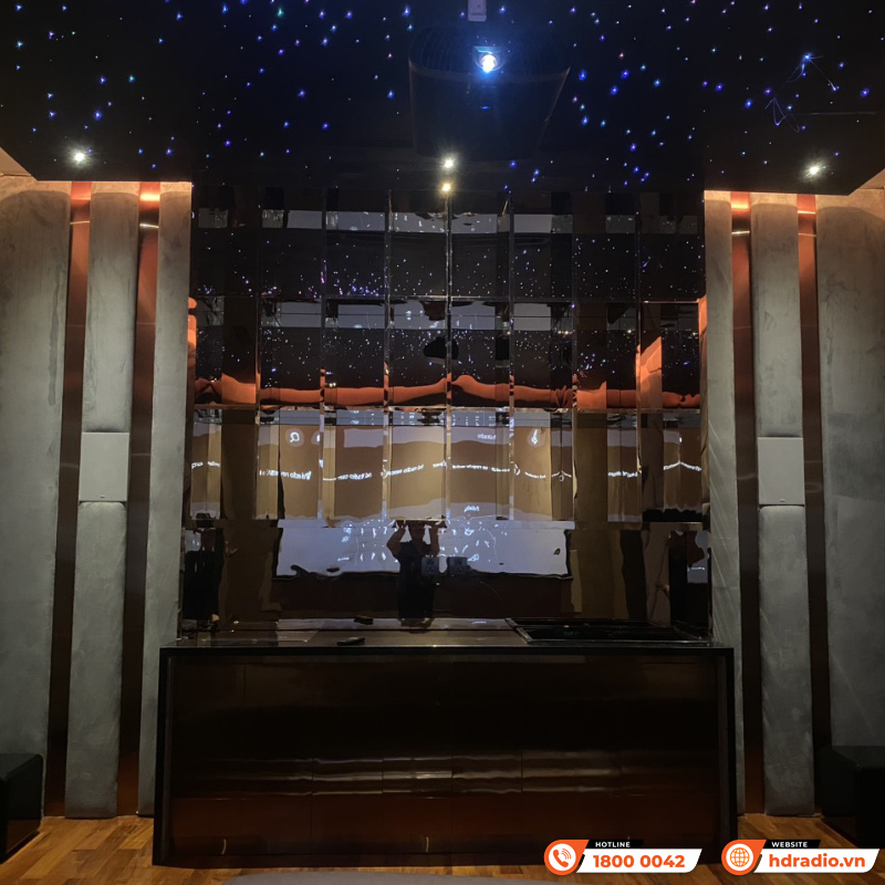 Lắp đặt phòng chiếu phim cho anh Tuấn Anh ở Hà Nội