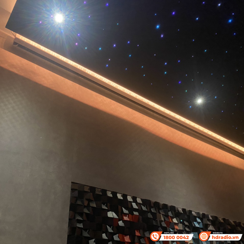 Công trình phòng chiếu phim của anh Tuấn Anh