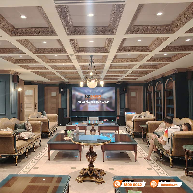 Lắp đặt Phòng giải trí tổng hợp cao cấp cho anh Cường ở Thành phố Bắc Ninh