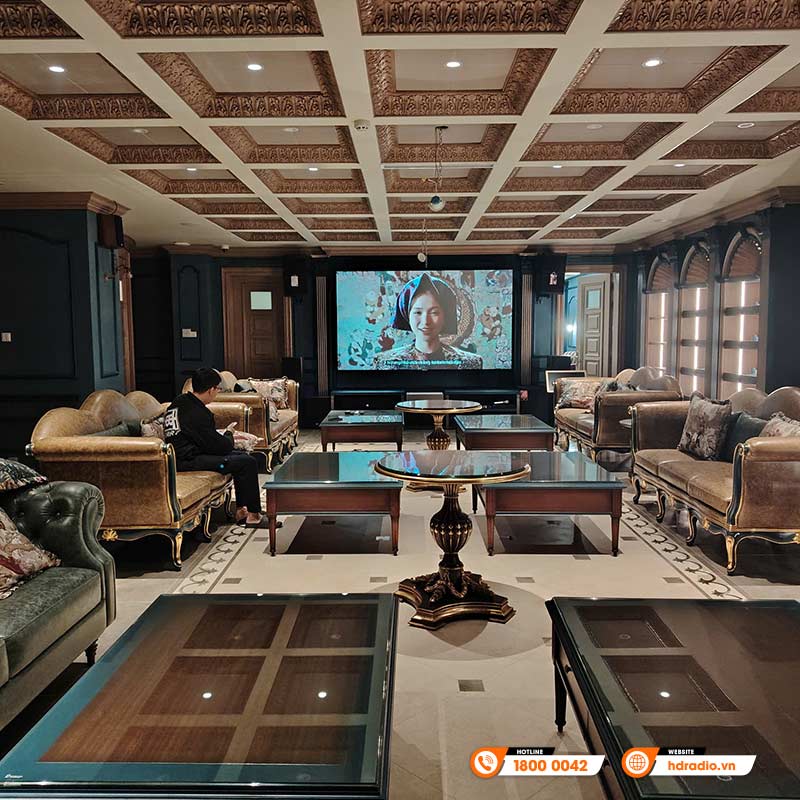 Lắp đặt Phòng giải trí tổng hợp cao cấp cho anh Cường ở Thành phố Bắc Ninh