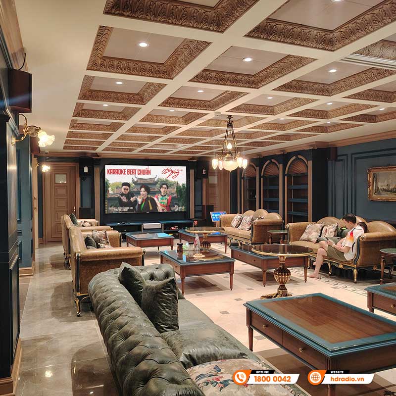 Lắp đặt Phòng giải trí tổng hợp cao cấp cho anh Cường ở Thành phố Bắc Ninh