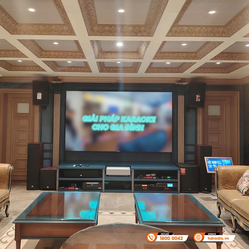 Lắp đặt Phòng giải trí tổng hợp cao cấp cho anh Cường ở Thành phố Bắc Ninh