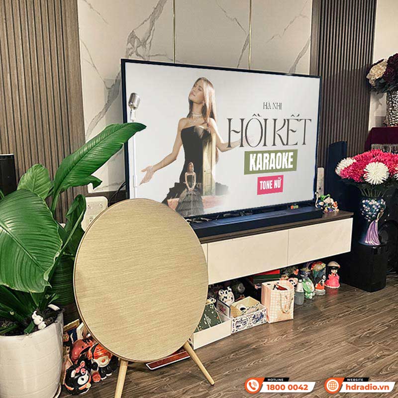 Lắp đặt thành công Loa B&O Beosound A9 MK5 trị giá hơn 111 triệu đồng cho anh Dũng