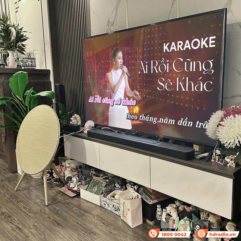 Lắp đặt thành công Loa B&O Beosound A9 MK5 trị giá hơn 111 triệu đồng cho anh Dũng