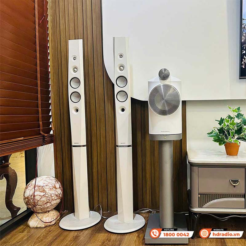 Lắp đặt thành công Loa B&W Formation Duo trị giá gần 103 triệu đồng cho anh Sơn