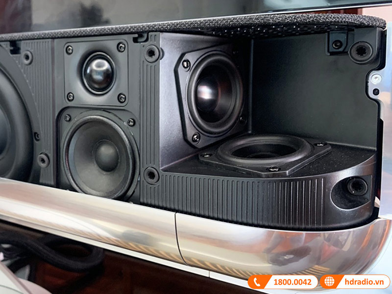 Lắp đặt hệ thống loa soundbar B&O Beosound Theatre trị giá hơn 330 triệu đồng cho anh Quang ở Nam Từ Liêm, Hà Nội