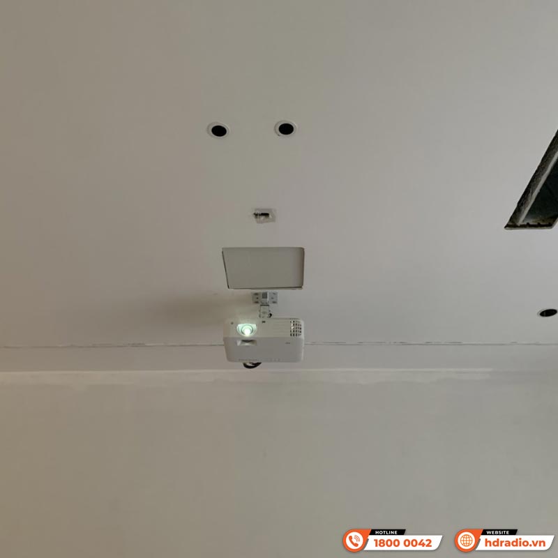 Lắp đặt máy Chiếu 4K Viewsonic PX701-4K cho anh Bình