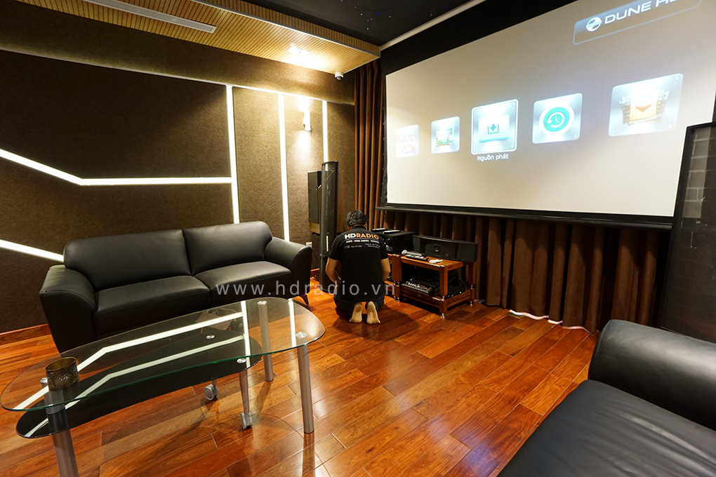 công trình phòng phim, phòng karaoke