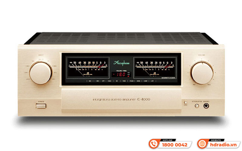 Thiết kế Amply Accuphase E-4000