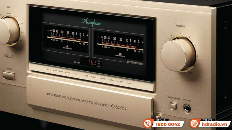 Điều khiển Amply Accuphase E-800S