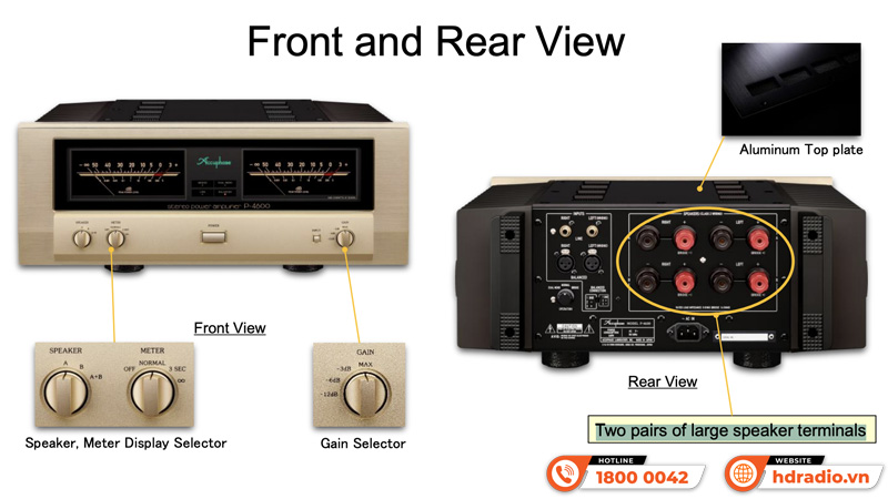Power Amply Accuphase P-4600