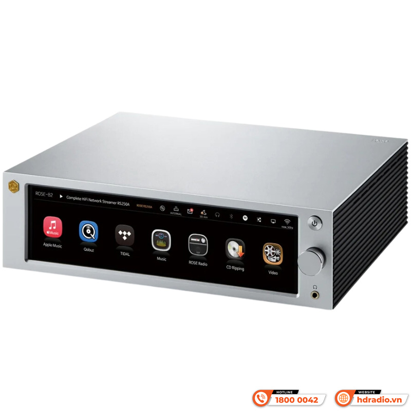 Network Preamplifier Hifi Rose RS250