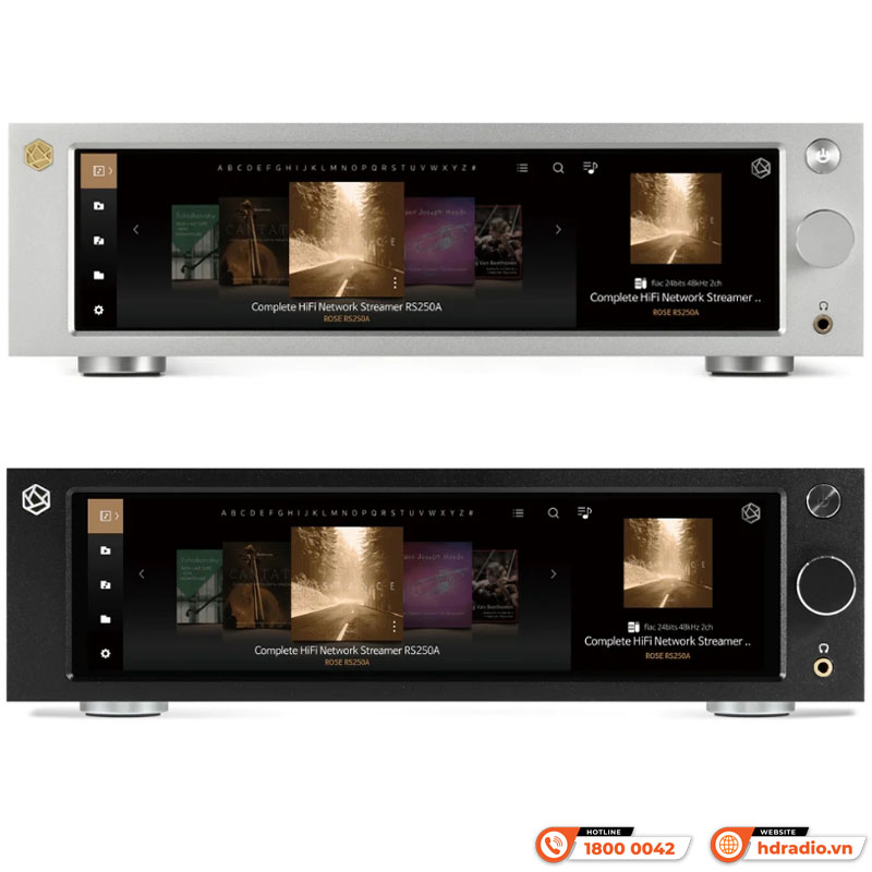 Network Preamplifier Hifi Rose RS250