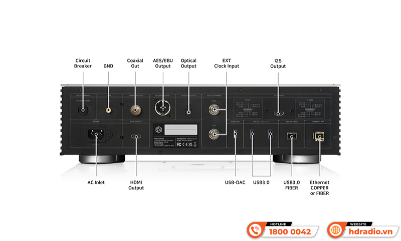 Music Server HiFi Rose RS130