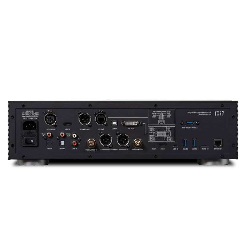 Music Server HiFi Rose RS150B, DAC, Wifi, Bluetooth, Ethernet-3