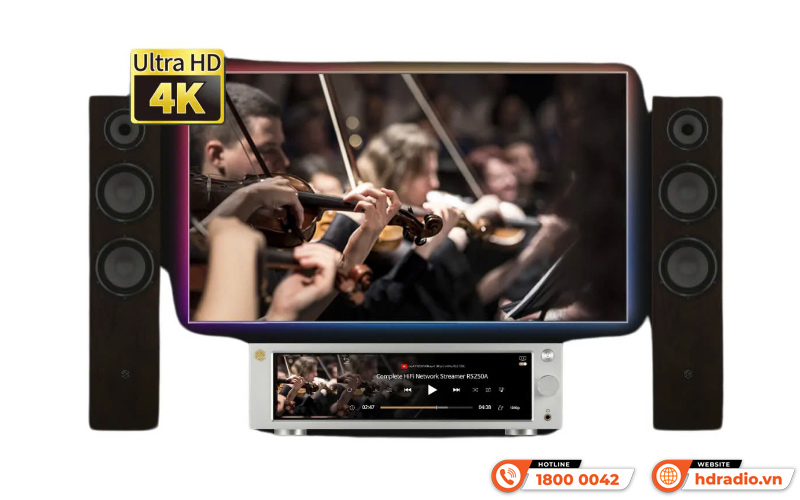  Music Server HiFi Rose RS250A