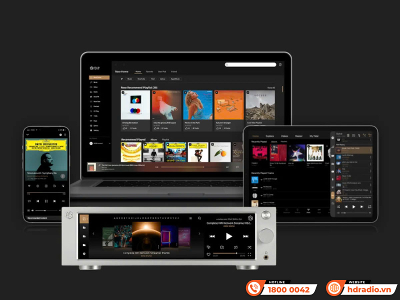 Ứng dụng Rose Connect 
