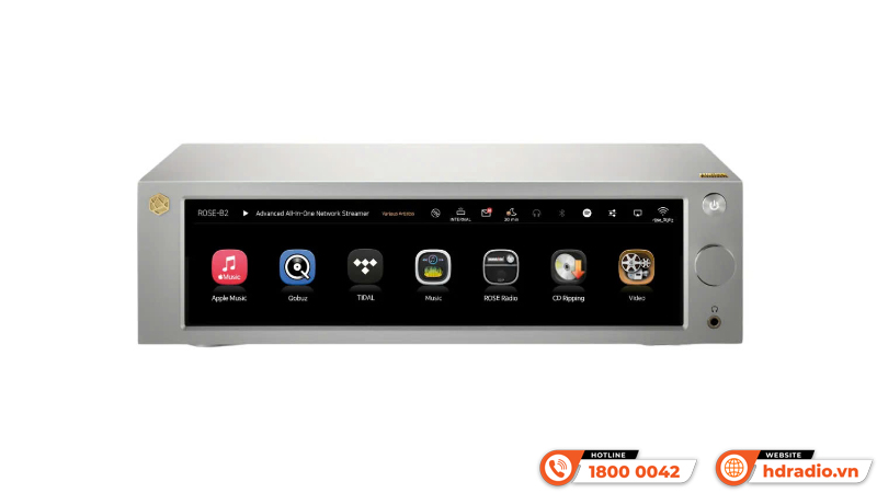  Music Server HiFi Rose RS250A
