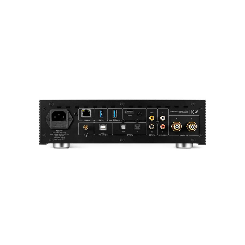 Music Server HiFi Rose RS250A, DAC SABER ES9028PRO, Wi-Fi, Bluetooth-5
