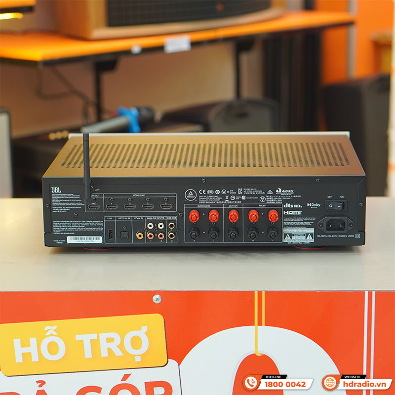 Amply JBL MA310, 5.2 kênh, Bluetooth 5.1, Optical, RCA-6