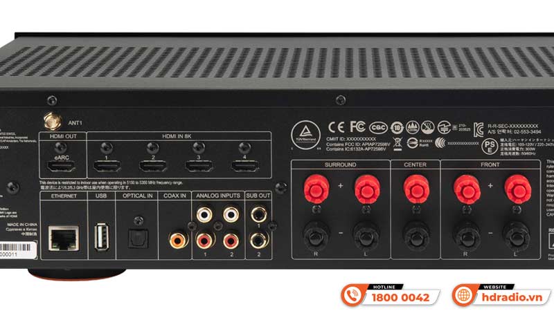 Kết nối Amply JBL MA510