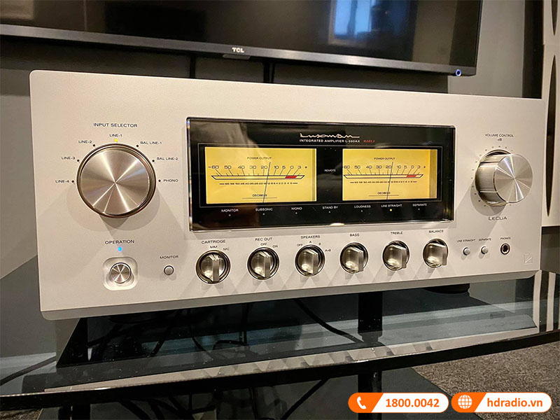 Công suất định mức 30W + 30W kết hợp mạch khuếch đại Class A